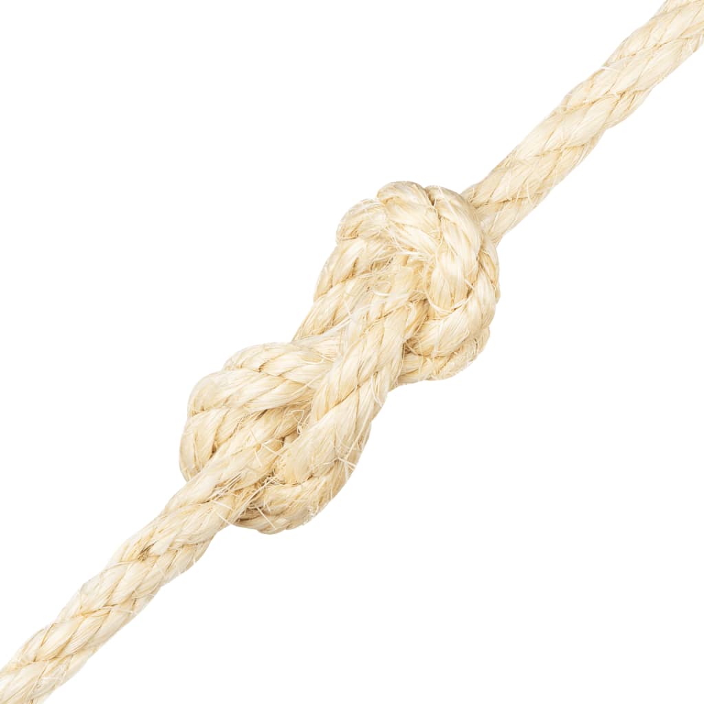 VIDAXL -Seil 12 mm 25 m 100% Sisal