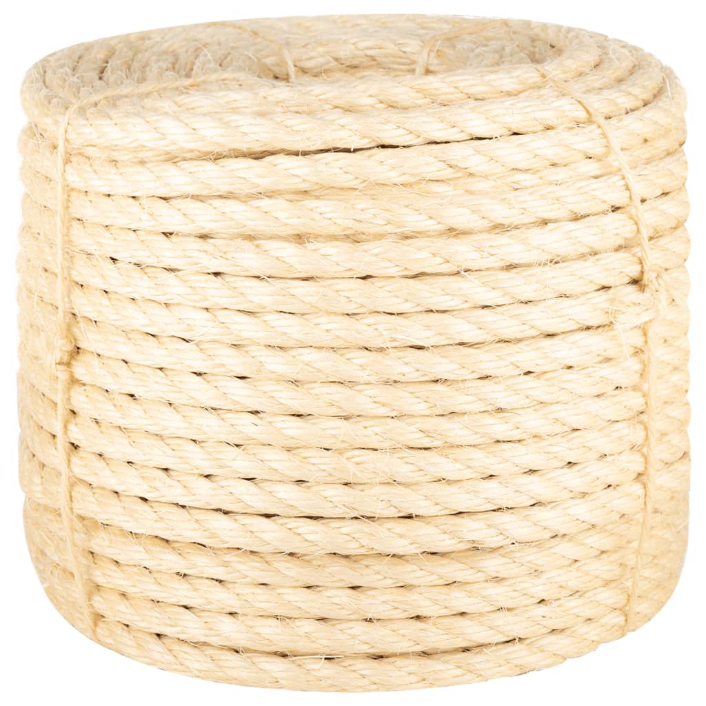 Vidaxxl-Seil 14 mm 25 m 100 % Sisal