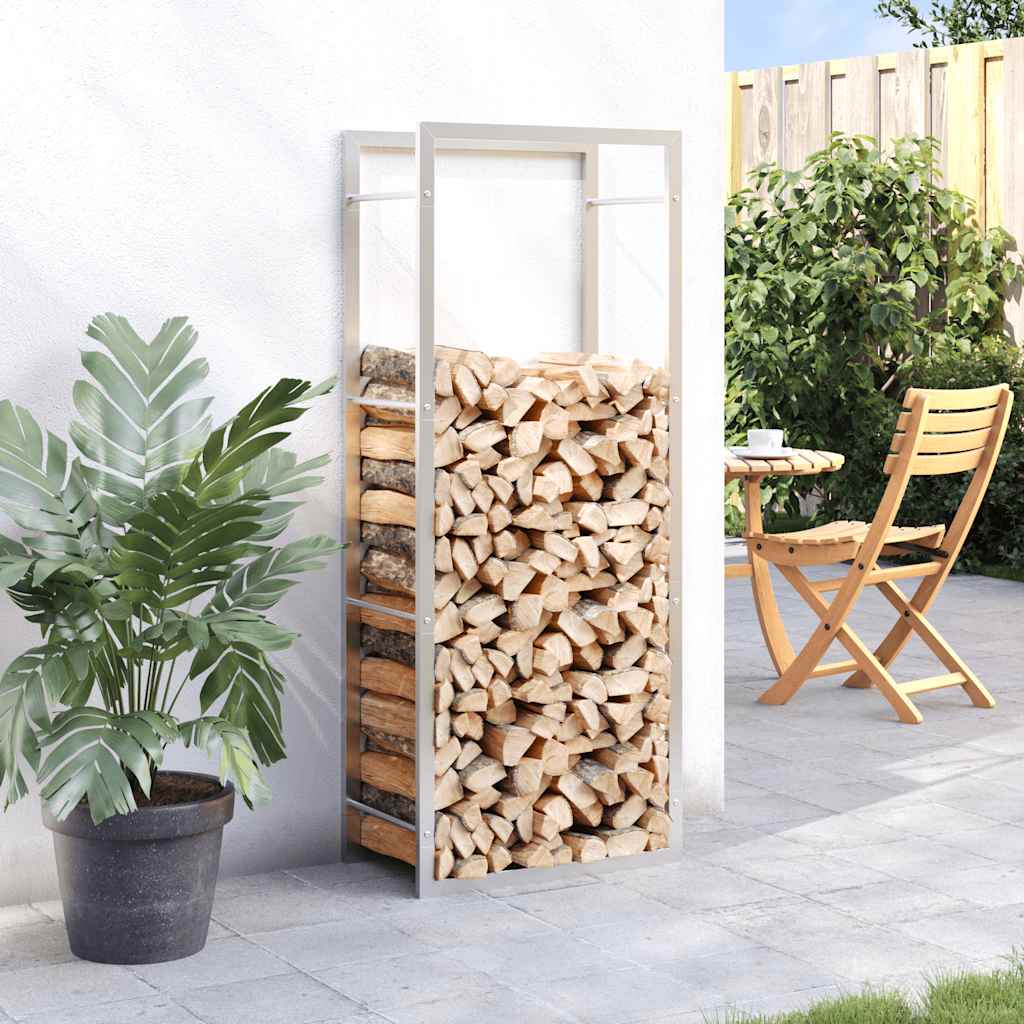 Vidaxx malkinė lentyna 50x28x132 cm nerūdijančio plieno