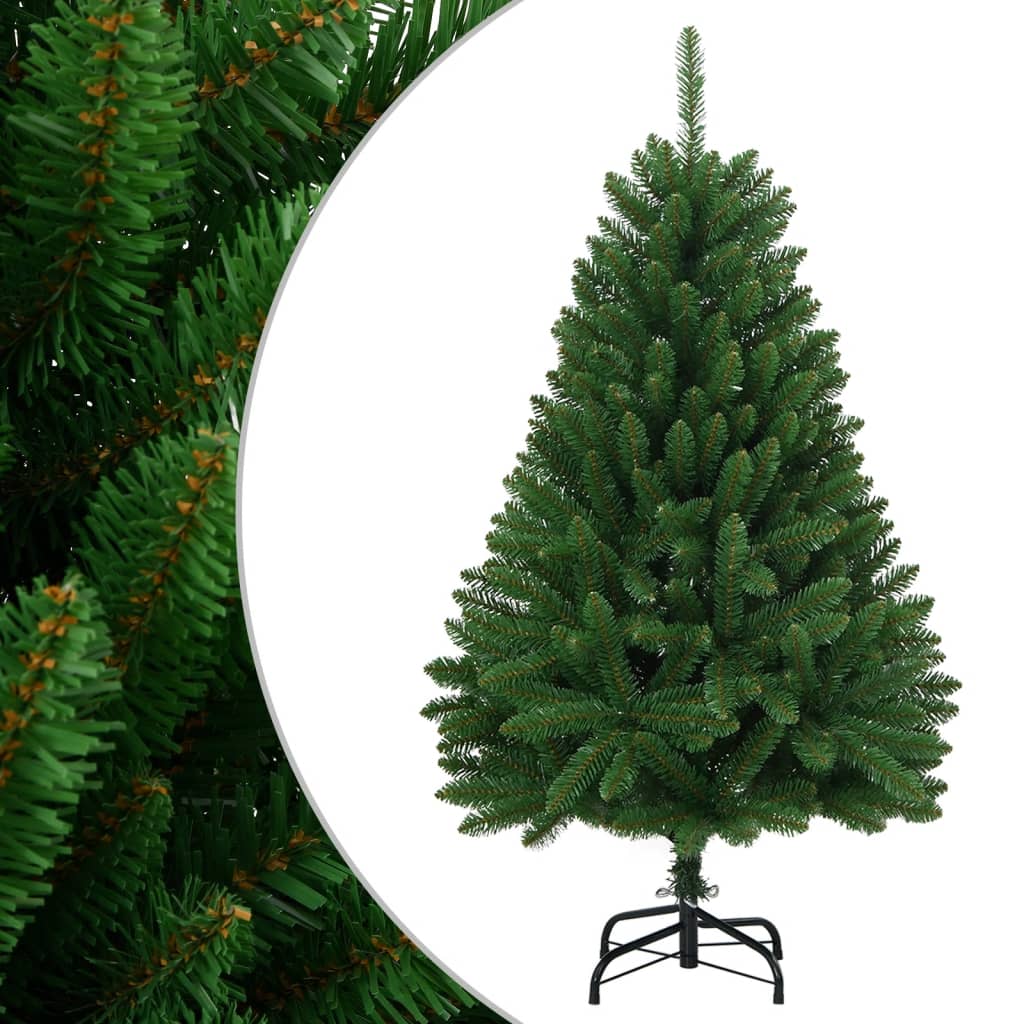 Vidaxl Artificial Christmas Tree with Hinges and Stand 120 cm Green