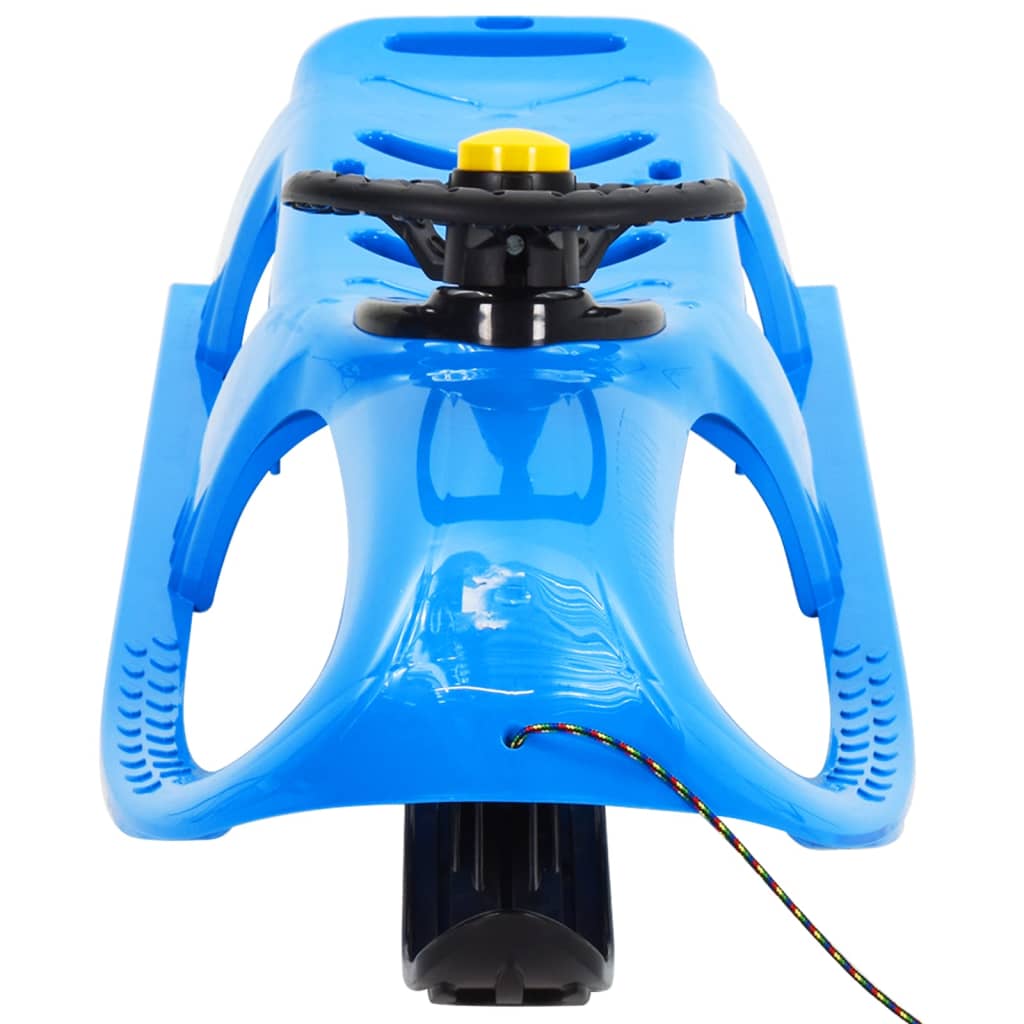 Slee vidaxl avec volant 102.5x40x23 cm bleu polypropène