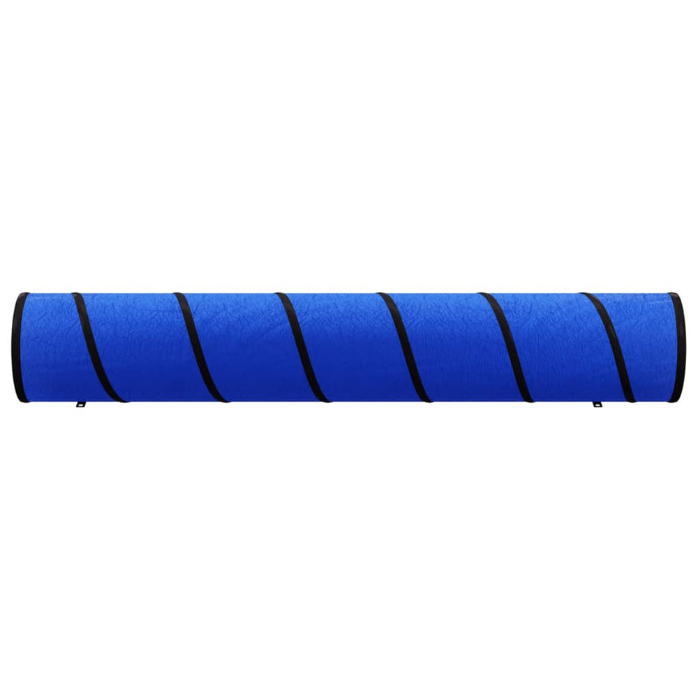 Vidaxxl tunnel pour chien ø 50x300 cm polyester bleu