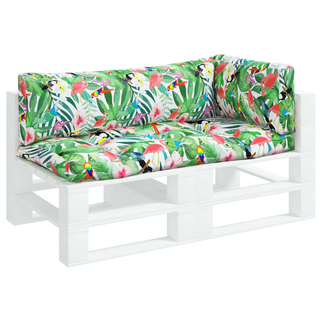 Vidaxl palletkussens 3 st oxford stof meerkleurig