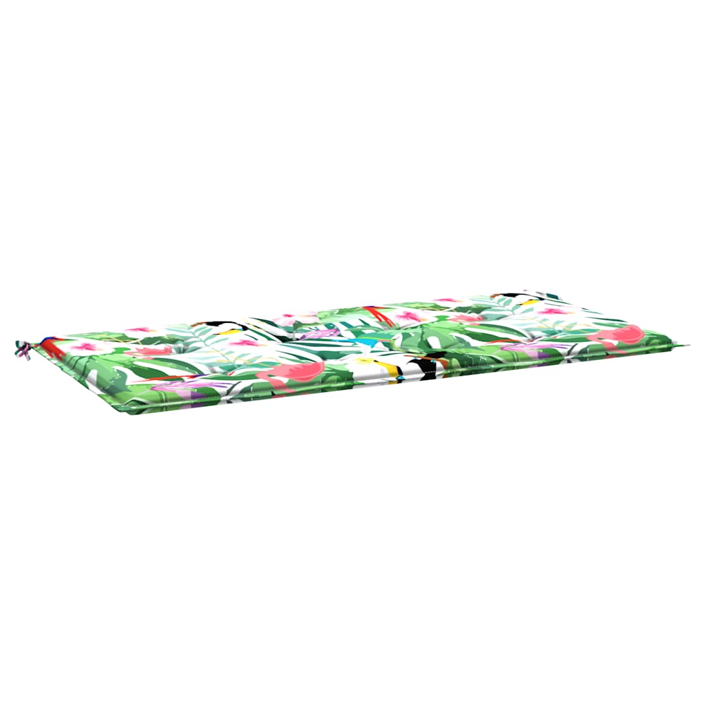 Vidaxl garden bench cushion 120x50x4 cm oxford fabric multicolor