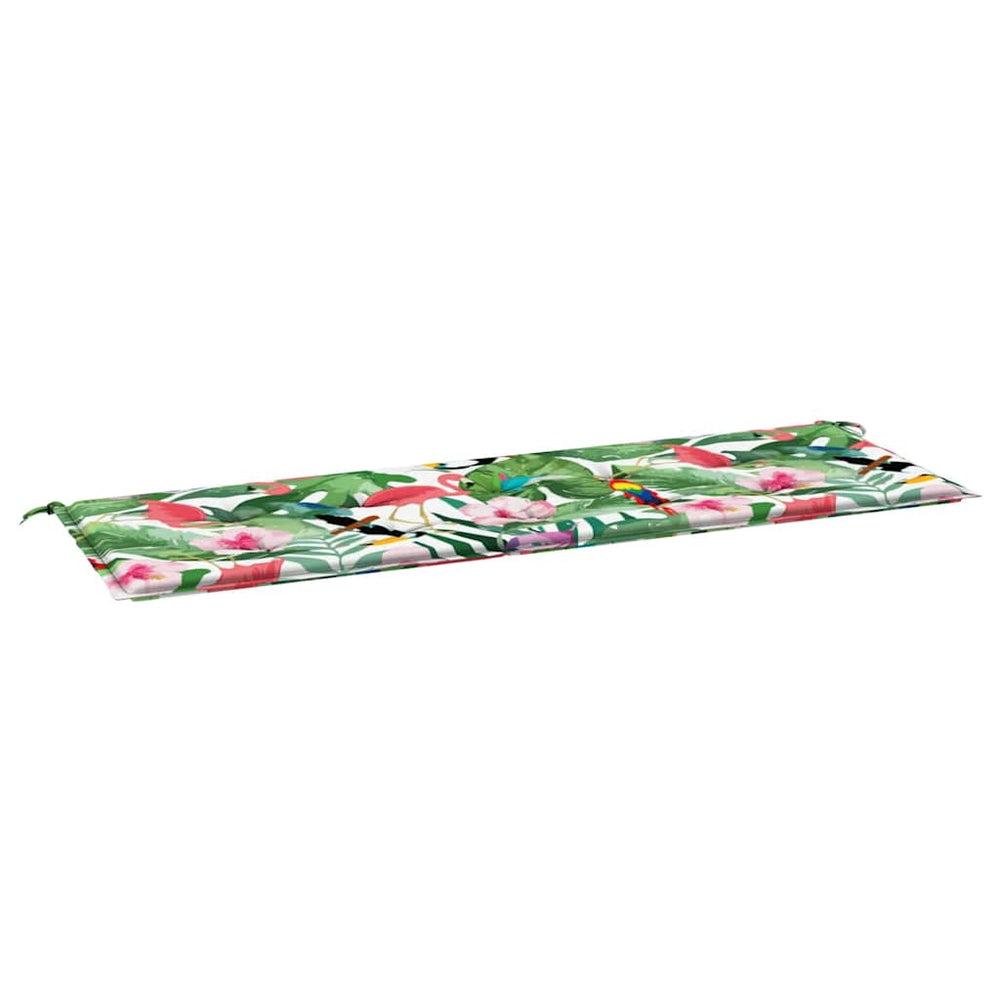 Vidaxl garden bench cushion 150x50x4 cm oxford fabric multicolor