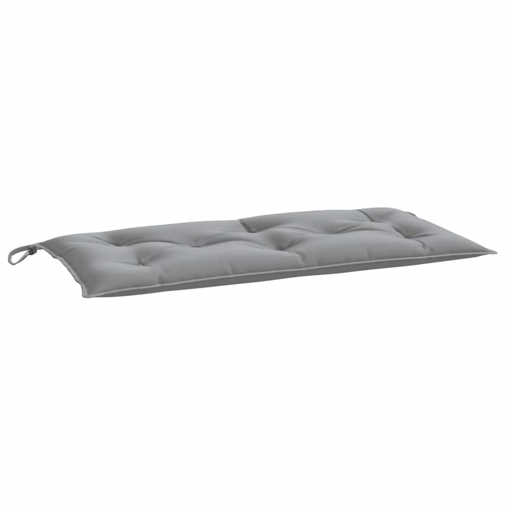 Vidaxl garden bench cushion 100x50x7 cm oxford fabric gray