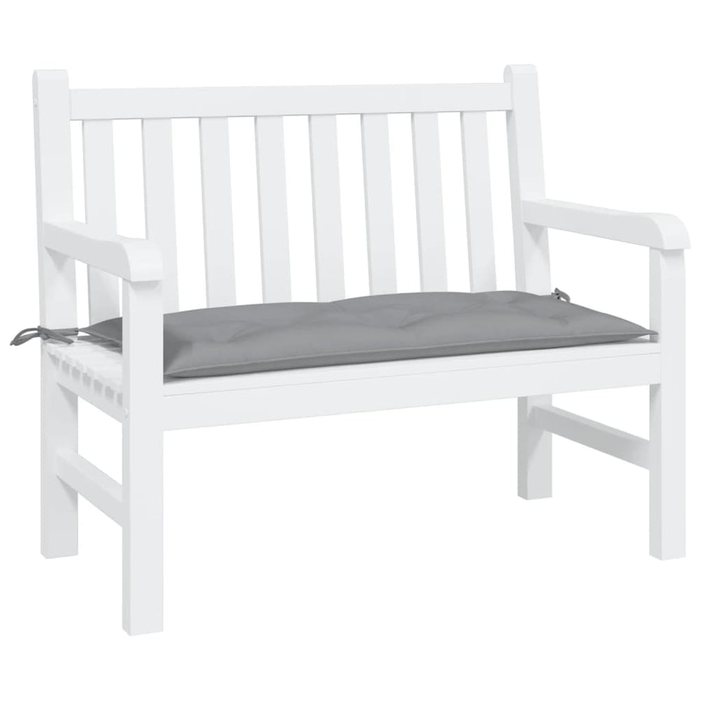 Vidaxl garden bench cushion 100x50x7 cm oxford fabric gray