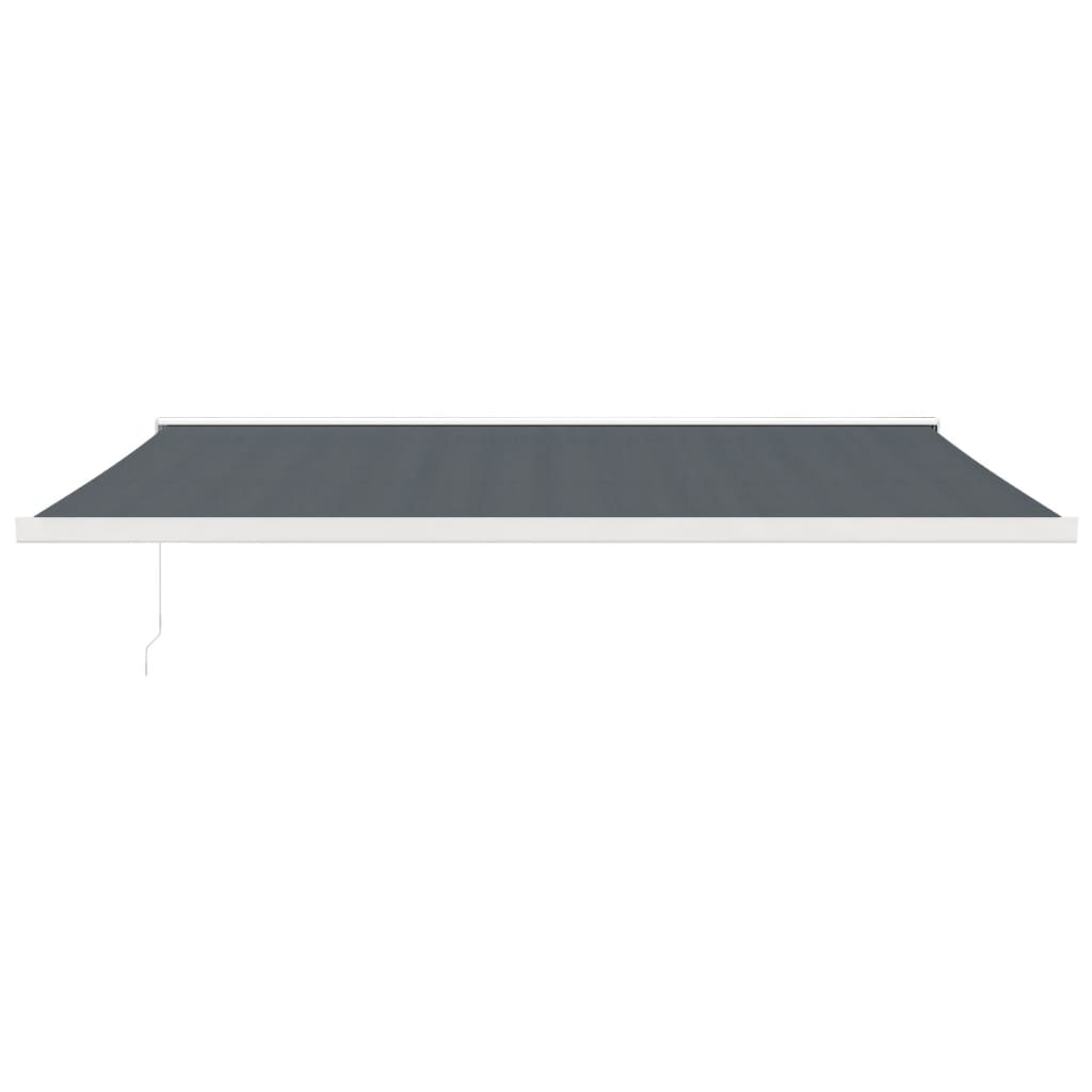 Vidaxl Extendable tende 4,5x3 m tkanina in aluminijast antracit