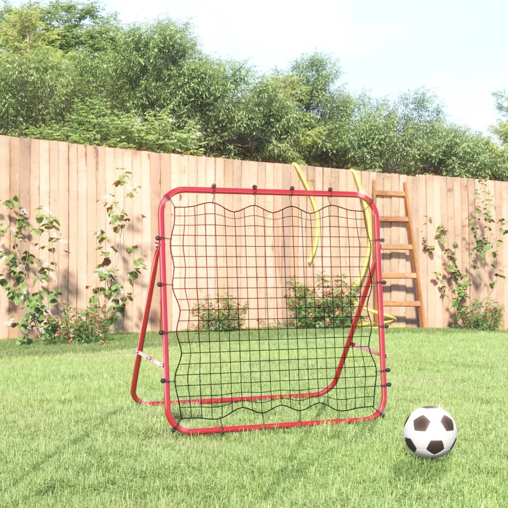 Vidaxl Football Kickback Rebounder Verstellbarer 96x80x96 cm Stahl und PE