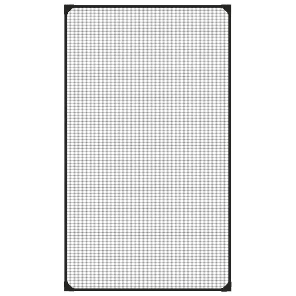 Vidaxl insect screen for windows magnetic 80x140 cm anthracite-colored