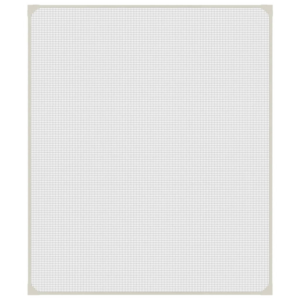Vidaxl insectenhor voor ramen magnetisch 100x120 cm wit