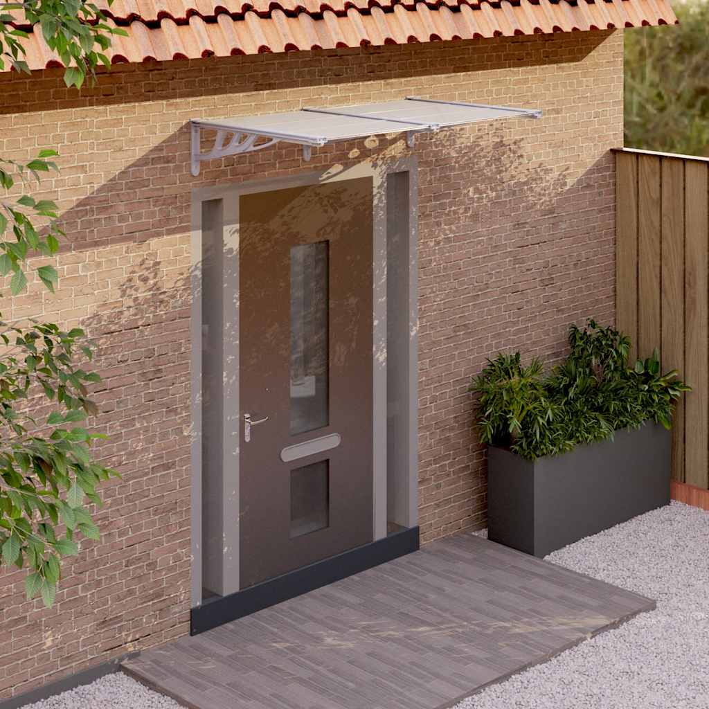 Vidaxx Dier Canopy 152.5x90 cm Polycarbonat Gro a transparent
