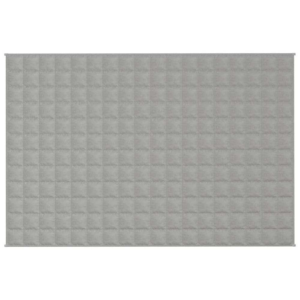 Koc obciążeniowy Vidaxx 122x183 cm 5 kg tkanina szary