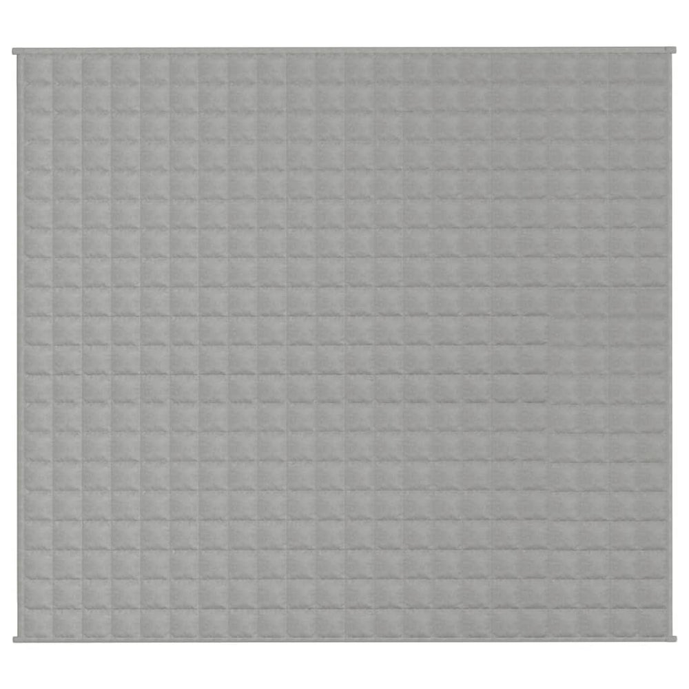 Vidaxex gewiicht den Decken 200x220 cm 9 kg Stoff Grey
