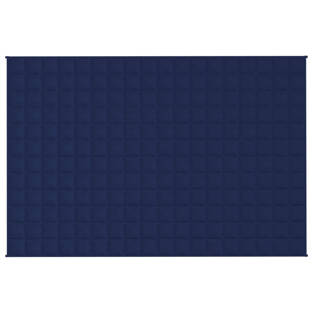 Vidaxl weighted blanket 122x183 cm 5 kg fabric blue