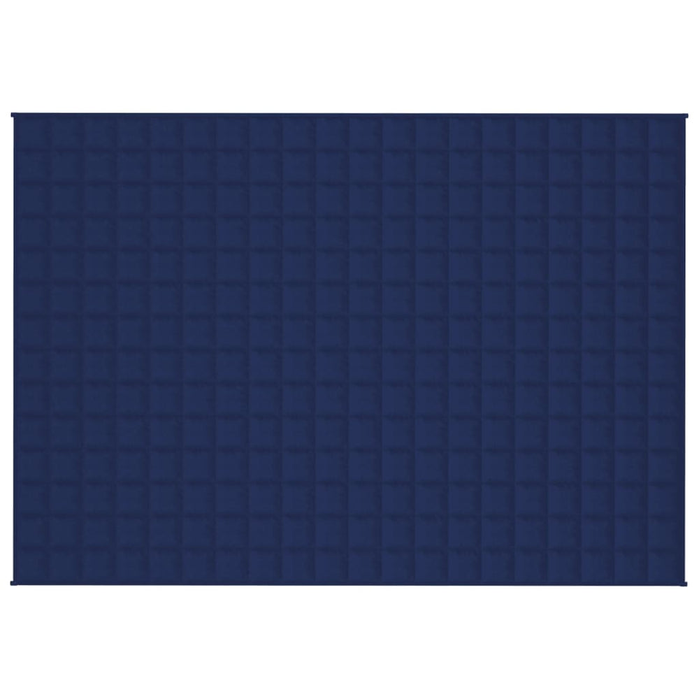 Vidaxl weighted blanket 140x200 cm 6 kg fabric blue