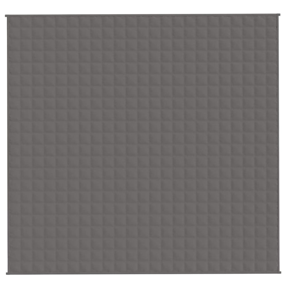 Vidaxx vážená přikrývka 220x240 cm 15 kg tkanina šedá