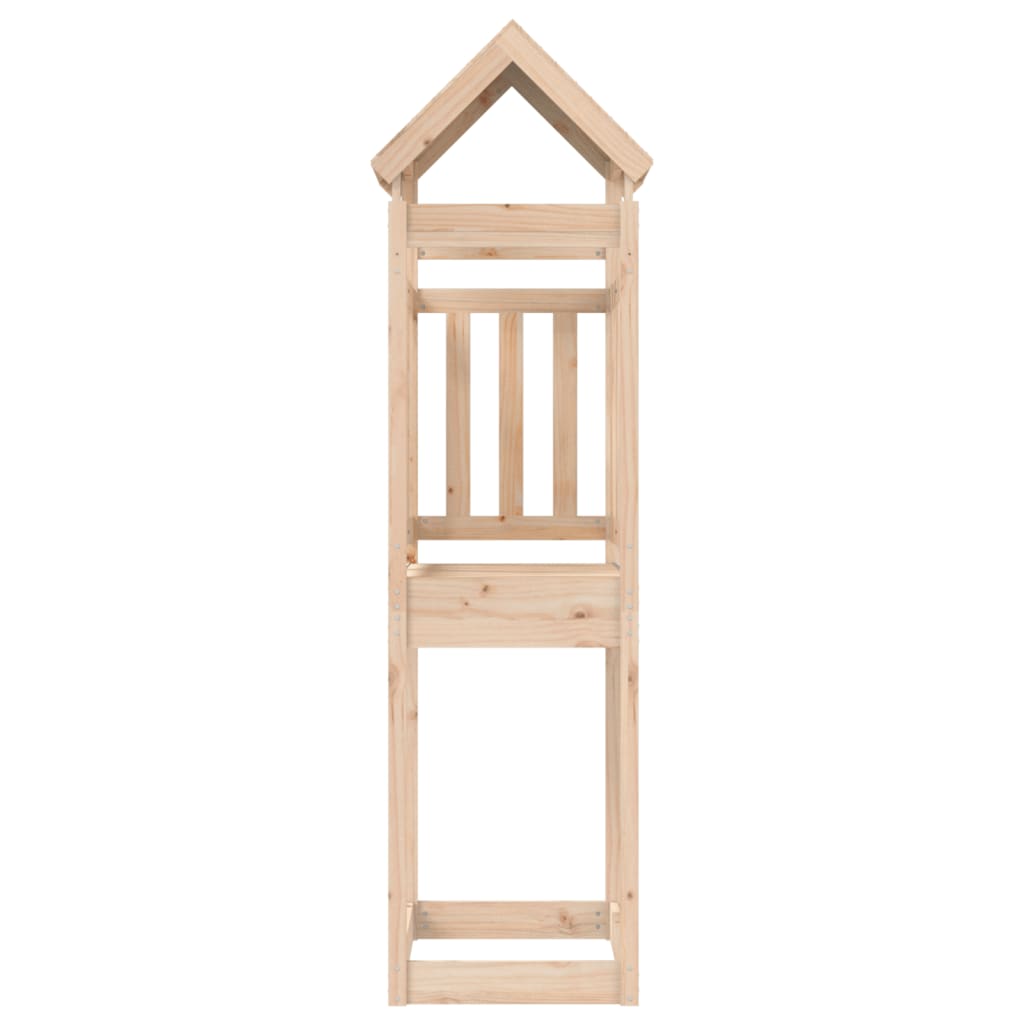 Vidaxl Play Tower 52.5x110.5x214 cm Solid furu tre