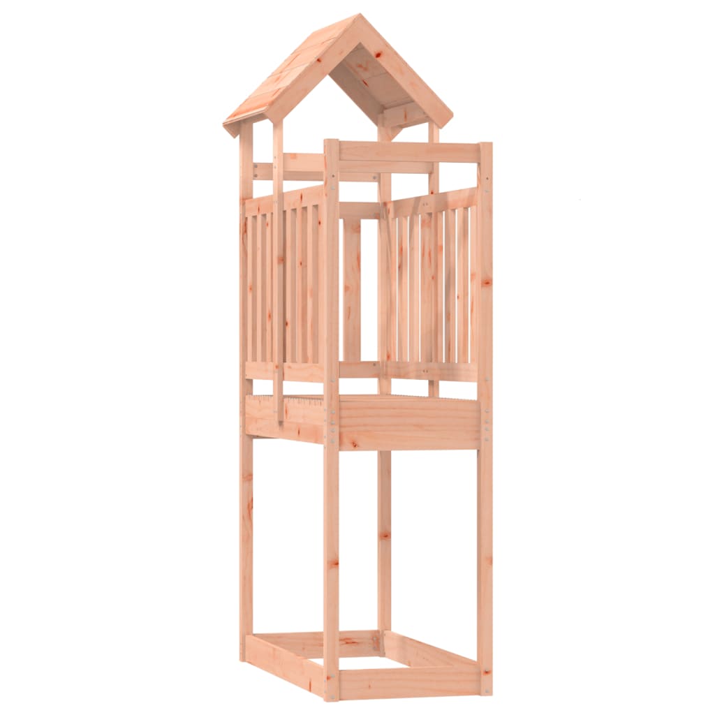 Vidaxl Play Tower 52.5x110.5x214 cm Solid Douglas Wood