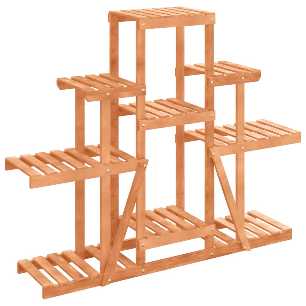 Поставка за цветя Vidaxx 110x25x96 см борова дървесина масив