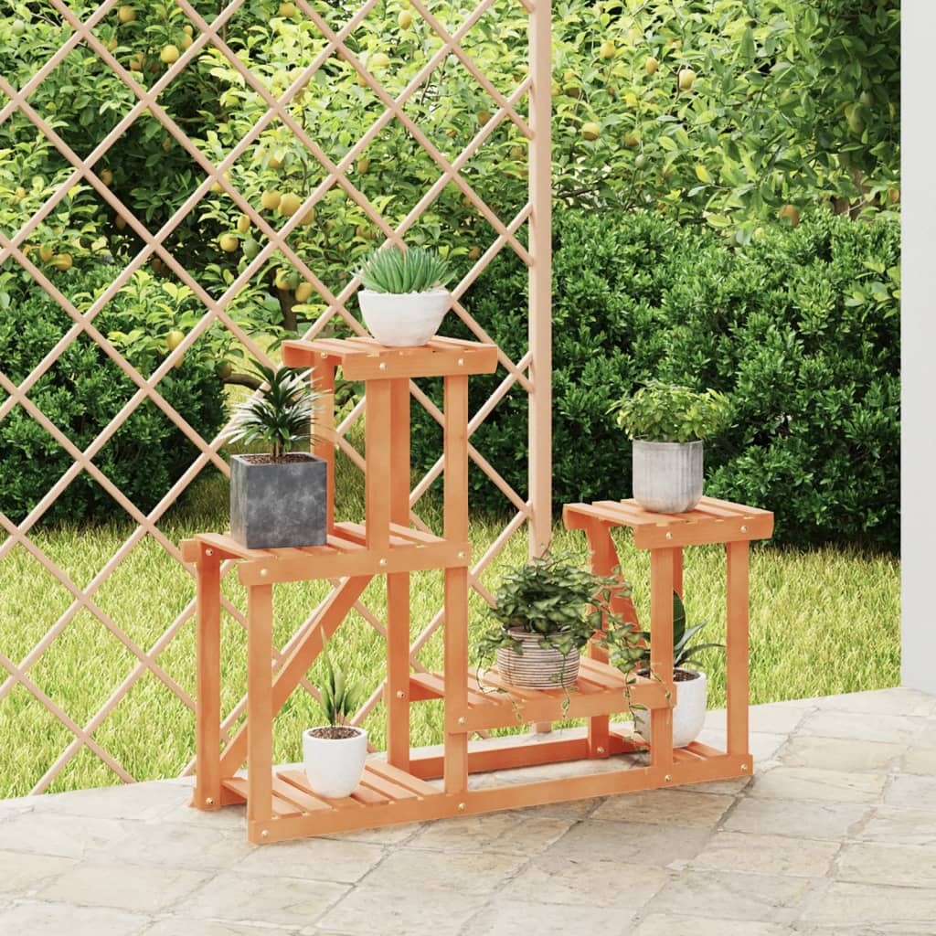 Vidaxl plant stand 90x25x73.5 cm solid pine wood