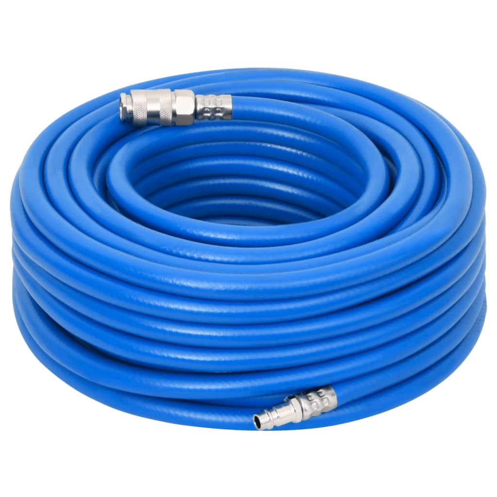 Vidaxl luchtslang 0,6'' 5 m pvc blauw