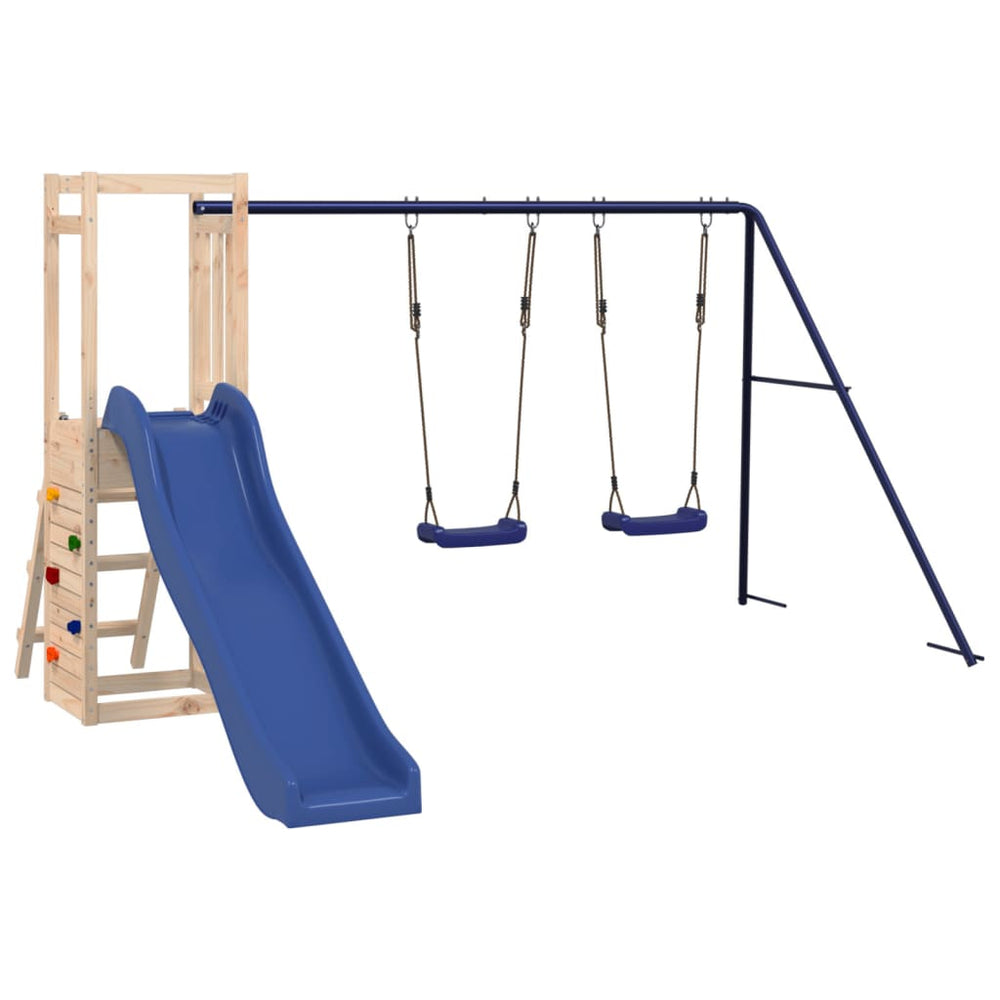 VidaXL Playhouse Solid Pinewood