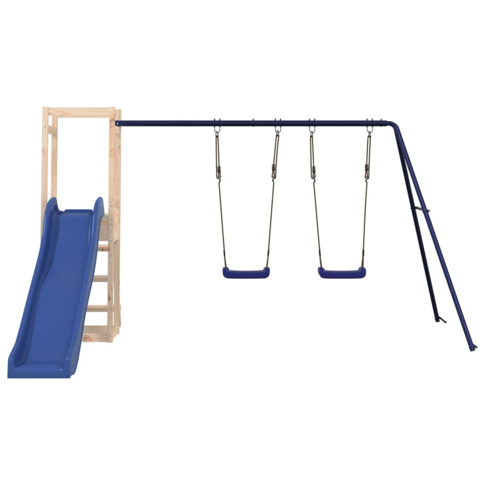 VidaXL Playhouse Solid Pinewood
