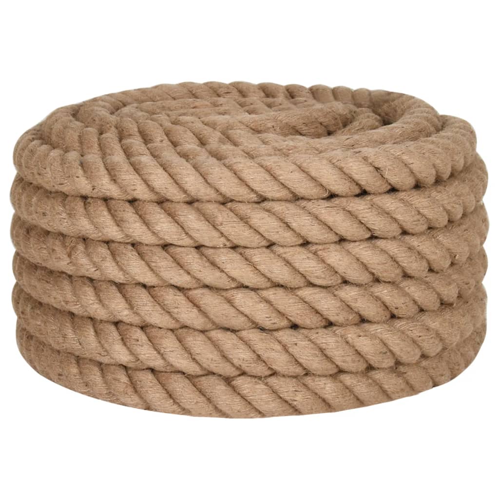 Vidaxl rope 10 m long 40 mm thick jute