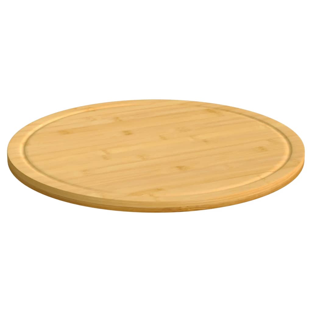 Płytki tnące vidaxl 6 szt. Ø30x1,5 cm bambus