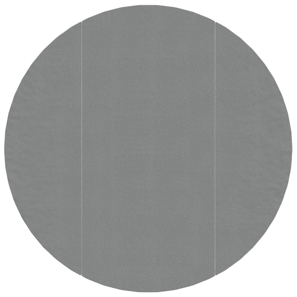 Vidaxl swimming pool ground cover ø366 cm polyester geotextile light gray