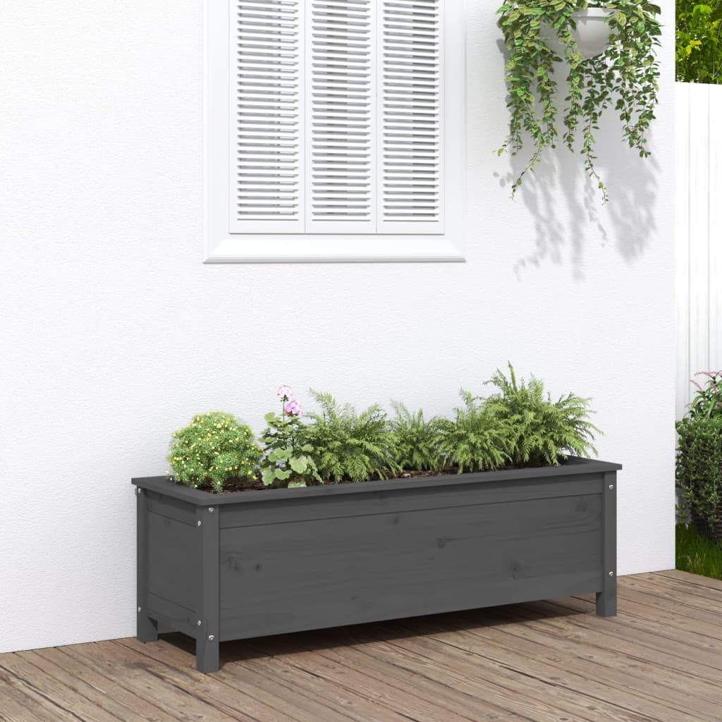 Vidaxl Planter erhéicht 119,5x40x39 cm blesséiert Péng