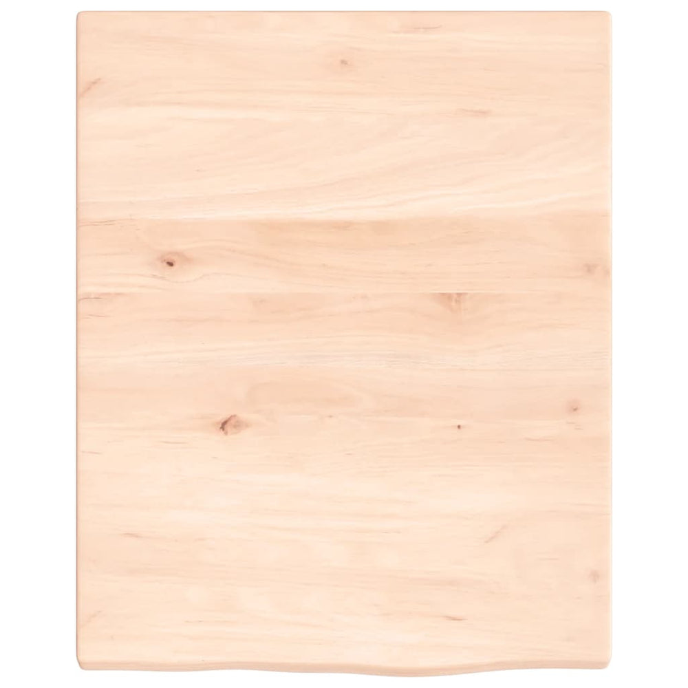 VidaXL Washbasin top 40x50x2 cm untreated solid wood