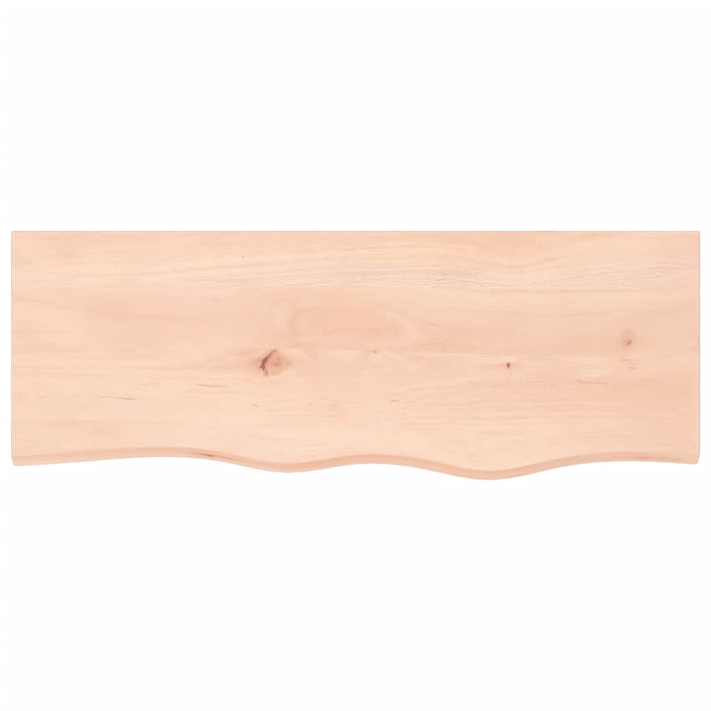 Vidaxl Washbasin Top 80x30x (2-4) cm onbehandelten Holz