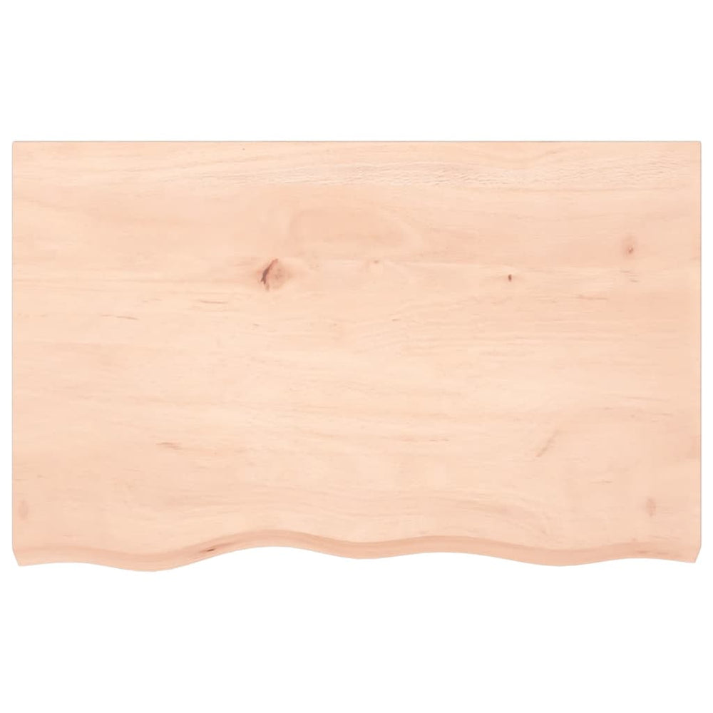 Vidaxl wastbasin Top 80x50x (2-6) cm onbehandelten Holz