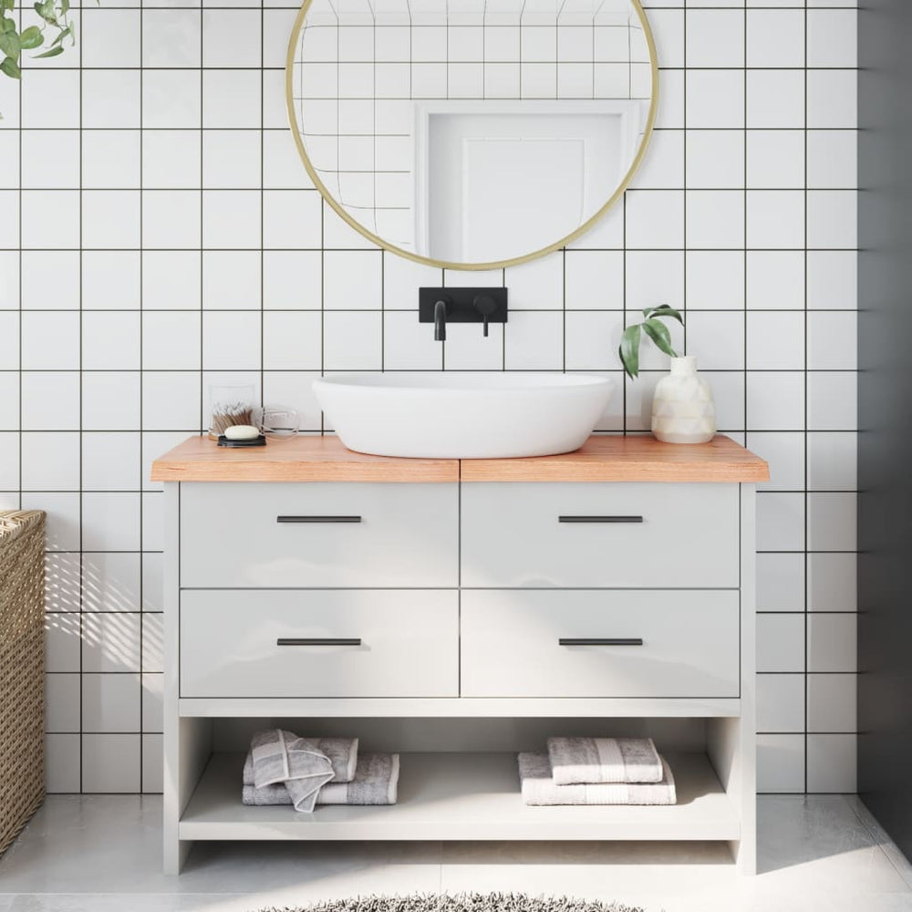 Vidaxx Washbasin Top 120x30x (2-4) CM behandelt de staarke Holz Liichtbroch