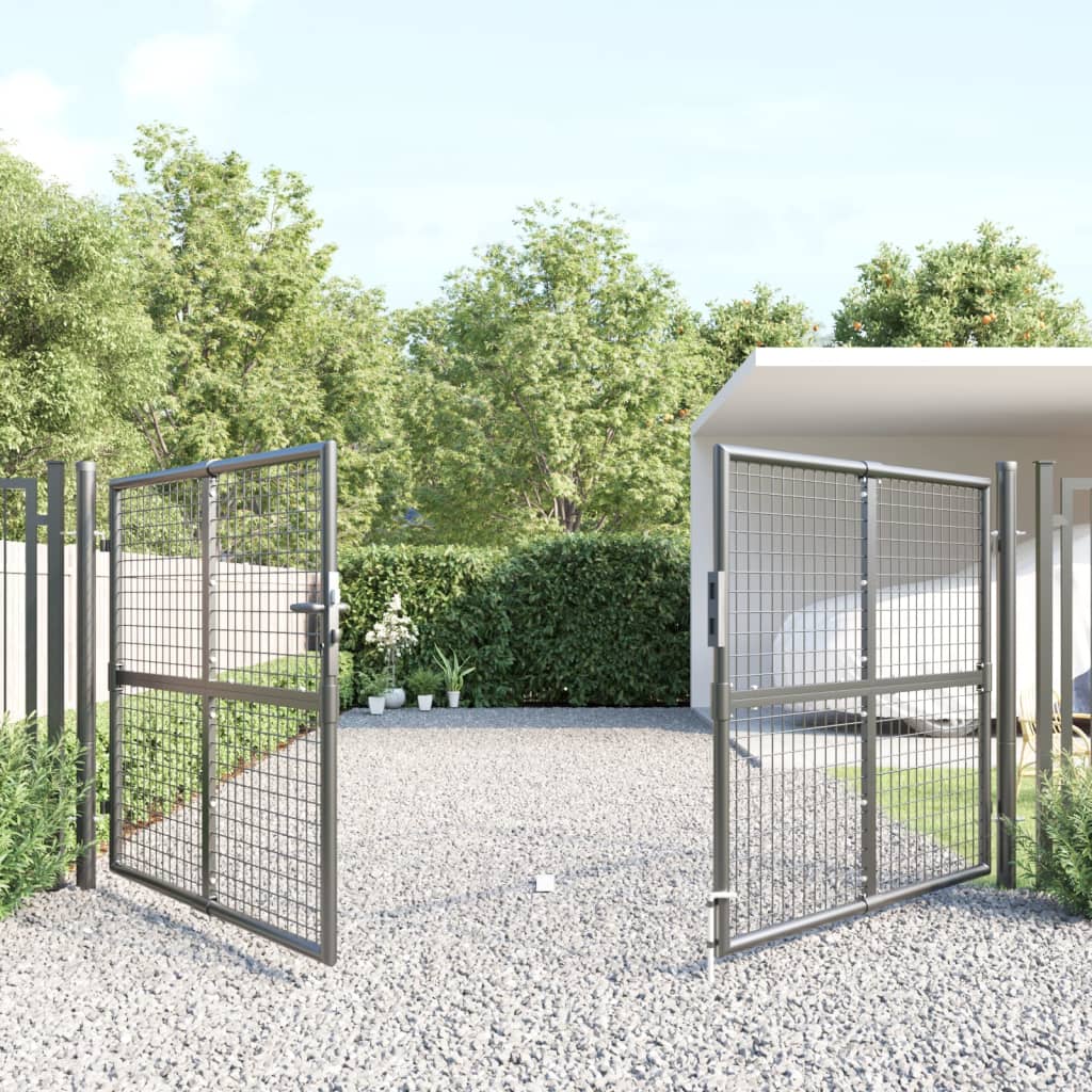 Vidaxl Gate Wire Mesh 300x175 cm ocelový antracit