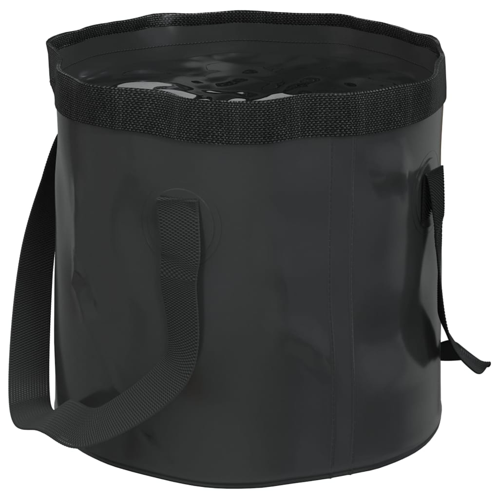 Vidaxl Emmers 2 PCS Pliant 30 L PVC noir