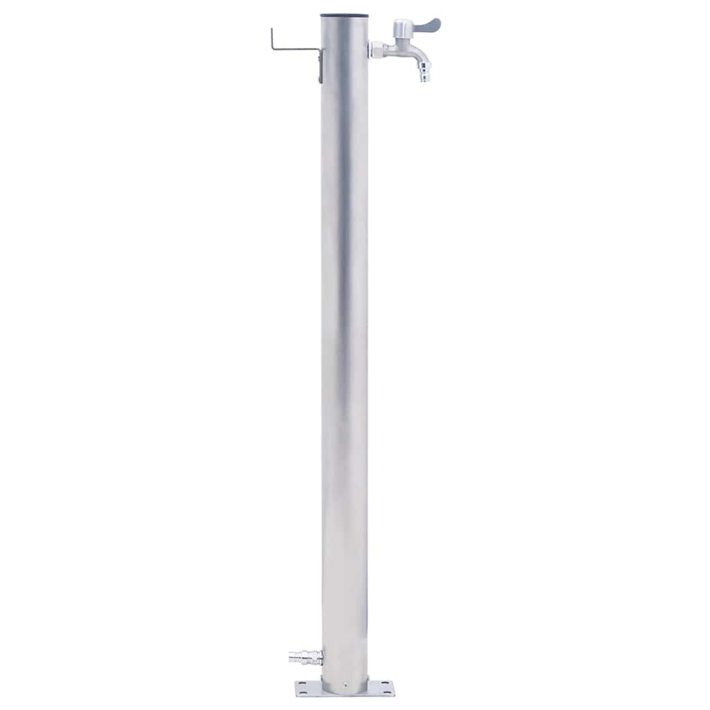 Vidaxx Wassersäule rund 60 cm Edelstahl