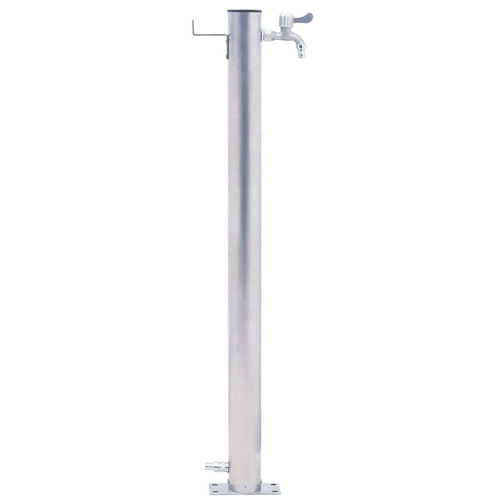 Vidaxx Wassersäule 100 cm Edelstahl rund