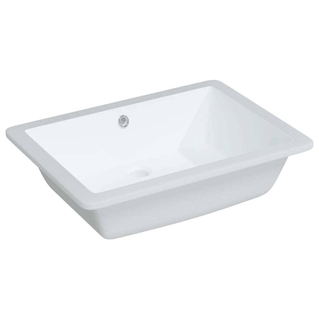 Bidaxx rektangulär tvättställ 55,5x40x18,5 cm keramisk vit