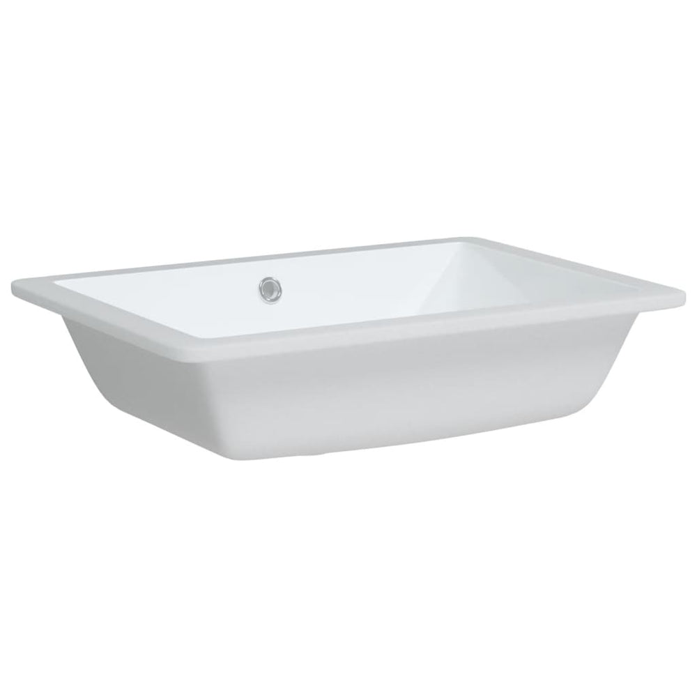 Bidaxx rektangulär tvättställ 55,5x40x18,5 cm keramisk vit