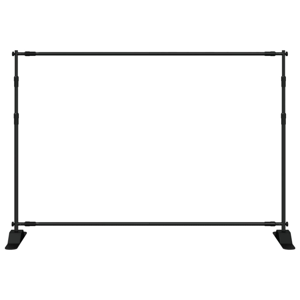 Vidaxl Background Standard 305x243 cm de acero negro