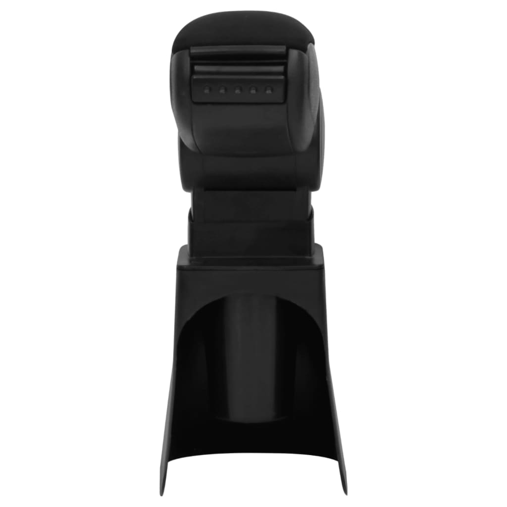 Vidaxl armrest 16x36x(41-57) cm abs black