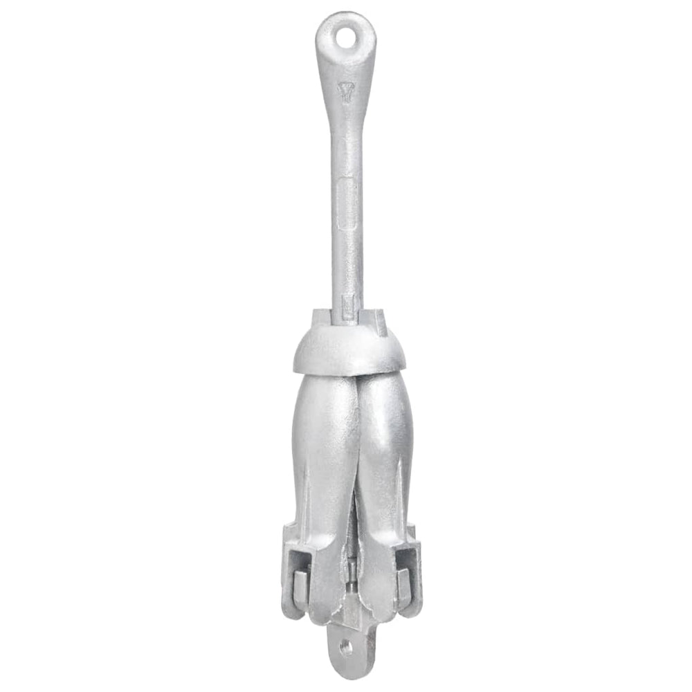 Vidaxl collapsible anchor 1.5 kg wrought iron silver-colored
