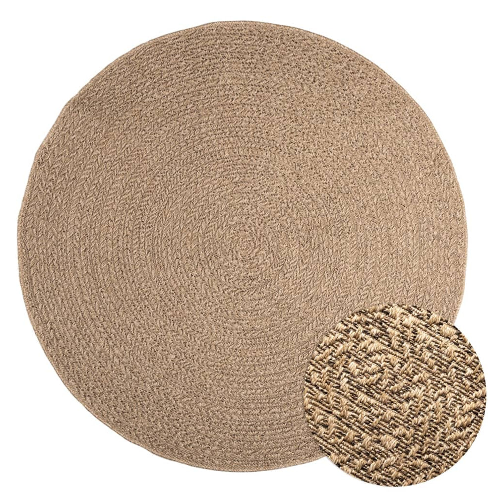 VidaXL tapis zizur intérieur et extérieur 160 cm aspect jute