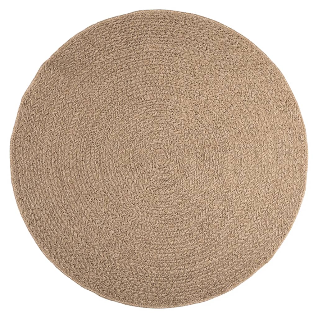 VidaXL tapis zizur intérieur et extérieur 160 cm aspect jute