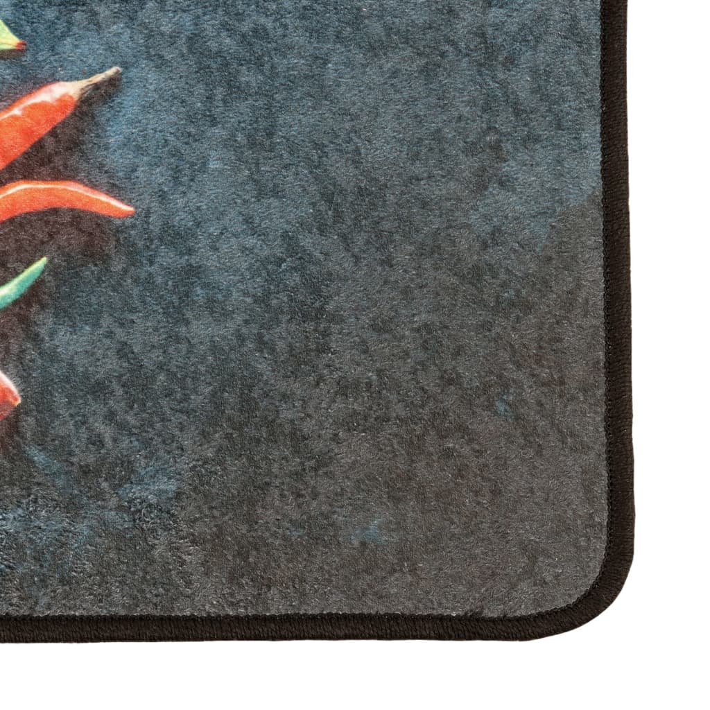 Vidaxl kitchen mat washable non-slip 60x180 cm multicolor