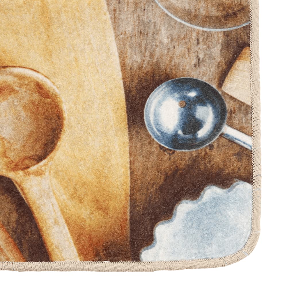 Vidaxx tappeto da cucina lavabile antiscivolo 60x180 cm multicolore