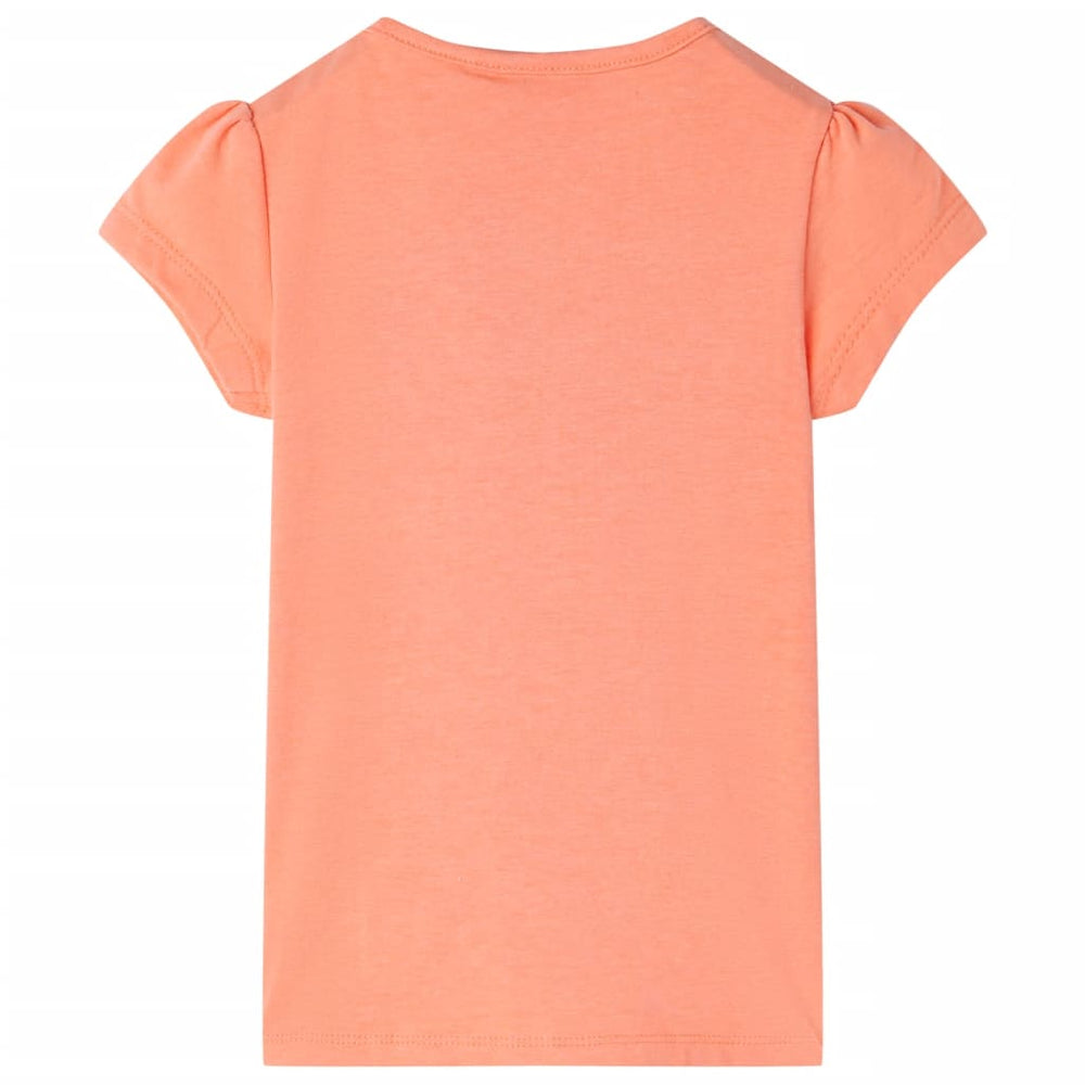 Vidaxl Children's Shirt 140 Neon Orange